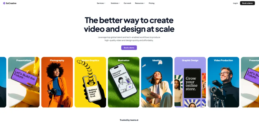 What SoCreative adds to an in-house setup